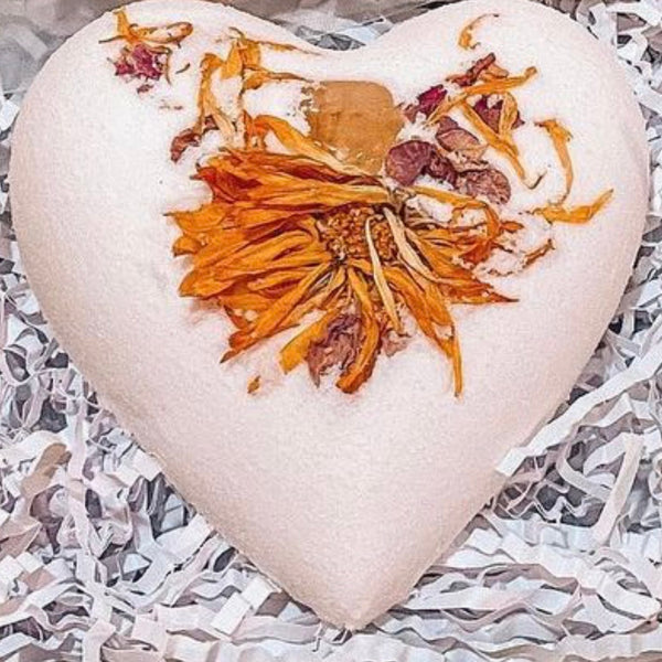 Crystal Infused Summer Lovin’ Bath Bomb