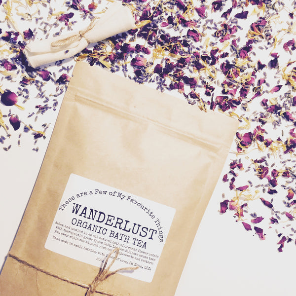 Wanderlust Organic Bath Tea