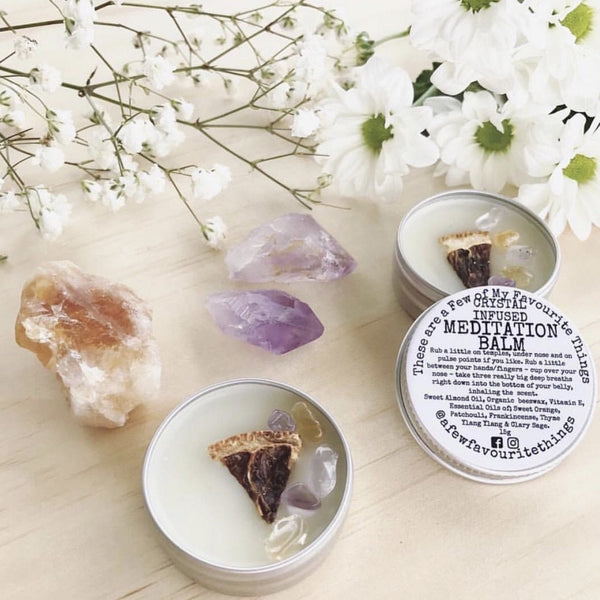 Crystal Infused Meditation Balm 15g