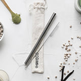 Ever Eco Bubble Tea Straw Kit - Stainless Steel