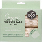 Ever Eco Reusable Organic Cotton Net Produce Bags