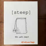 Steep Biodegradable Teabags