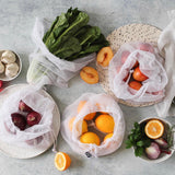 Ever Eco Reusable Mesh Produce Bags Set of 4