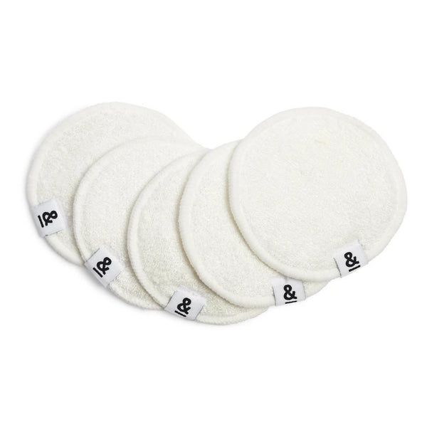 Seed and Sprout Bamboo Cotton Makeup Remover Pads - Set of 5