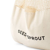 Seed and Sprout Mixed Mesh Tote Bag