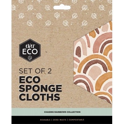 Ever Eco Compostable Sponge Cloths - Chasing Rainbows