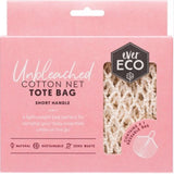Ever Eco Reusable Organic Cotton String Tote Bag - Short Handle
